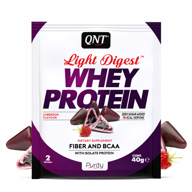 Maak plaats altijd brandstof QNT Light Digest Whey Protein 500gr – NitroFit Nederland