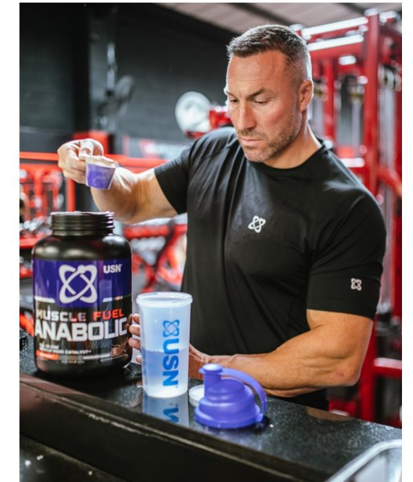 USN Muscle Fuel Anabolic Eiwitpoeder 2kg – Multi-Source Proteïne & Creatine voor Spiergroei. - Afbeelding 3