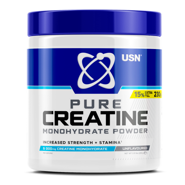 USN Micronized Pure Creatine 200g – 100% Creatine Monohydraat