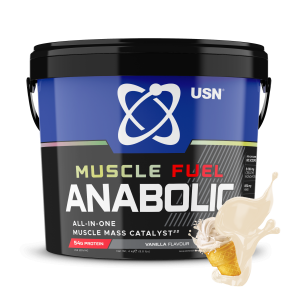 USN Muscle Fuel Anabolic Eiwitpoeder 4kg – Multi-Source Proteïne & Creatine voor Spiergroei.